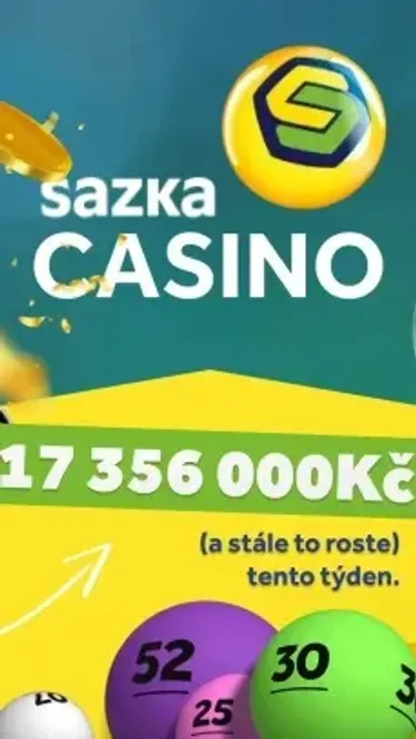 Sazka Casino Screenshot